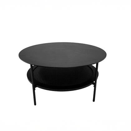 Giga Living - Salontafel Zwart Rond - Ø80x40cm - Pensacola