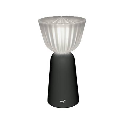 Fermob Swiing - draadloze tafellamp - outdoor - H 20 cm - Carbone Grijs