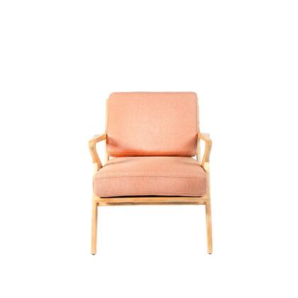 Sissy-Boy Houten stoel mid century roze