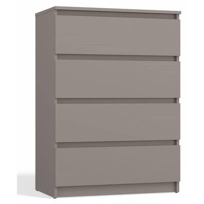 NADUVI Collection Ladekast Minthe vier lades Grijs
