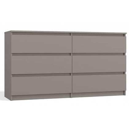 NADUVI Collection Ladekast Minthe zes lades Grijs
