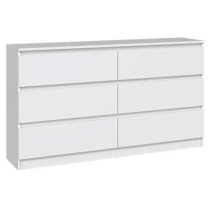 NADUVI Collection Ladekast Minthe zes lades Wit