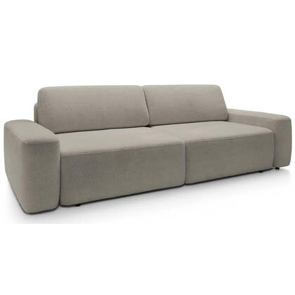 NADUVI Collection 3-zitsbank Elis met opbergvak chenille Beige