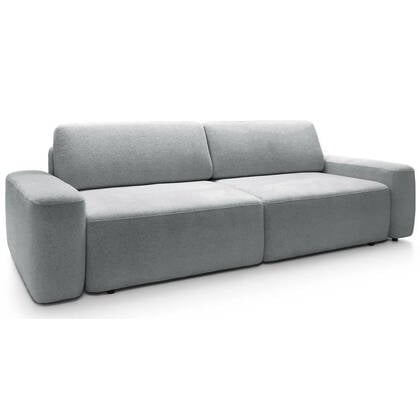NADUVI Collection 3-zitsbank Elis met opbergvak chenille Grijs