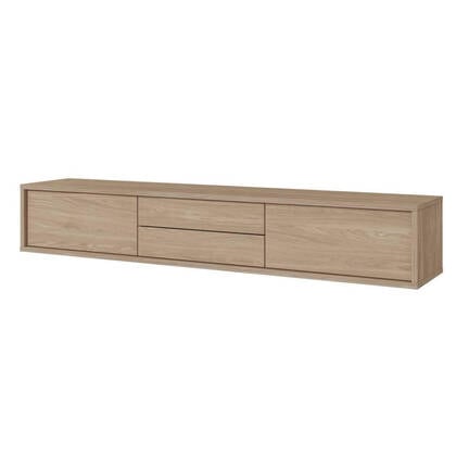 NADUVI Collection TV-meubel York 2 deurs 2 lades Bruin