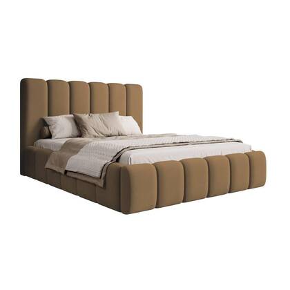 NADUVI Collection Bedframe Damask 180x200 Koper