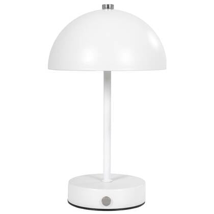 House Nordic Holt Wit LED Tafellamp Oplaadbaar