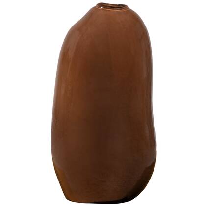 WOOOD Sahil Vaas - Glas - Bruin - 42x23x14