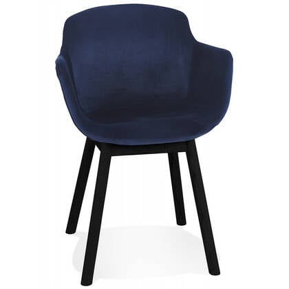 ALTEREGO FRIDA Stoel met armleuningen - Blauw