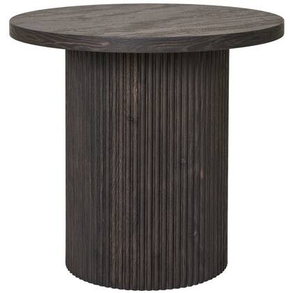 House Nordic Boavista Ronde Bijzettafel Donker Bruin