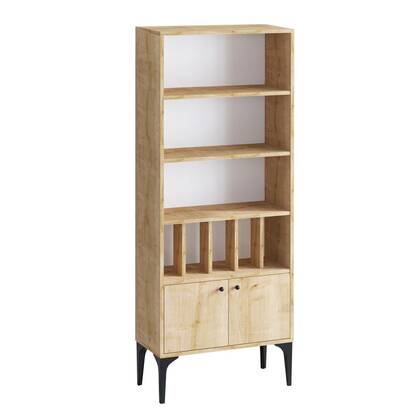 Calicosy - Boekenkast POLLUX - Eikenlook - H175 cm