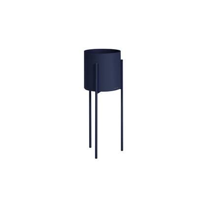 noo.ma MAKI Bloempot - lang - Storm Blue