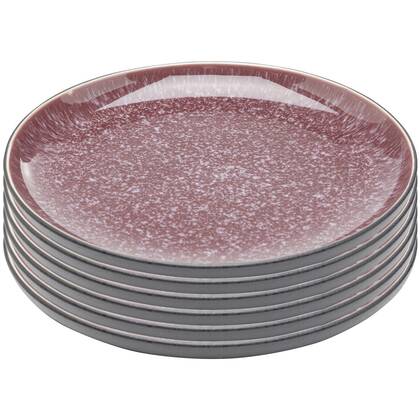 Kare Design Alissa borden - 22cm - 6st Paars