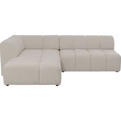 Hoekbank Belami creme links Kare Design Beige