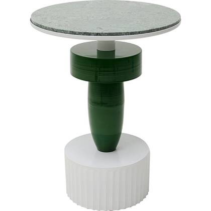 Kare Design Memphis Bijzettafel - Ø40cm - Groen
