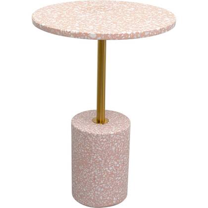 Kare Design Amore Bijzettafel - - Ø40cm Roze