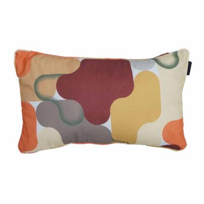 Madison Sierkussen 30x50cm Grafi bordo met paspel Multicolor