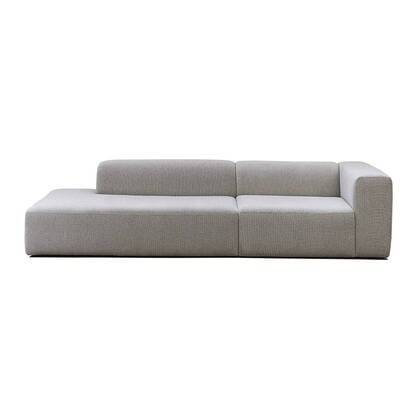 4X6 SOFA X6 modulaire bank D rechts melange - 285 cm Beige