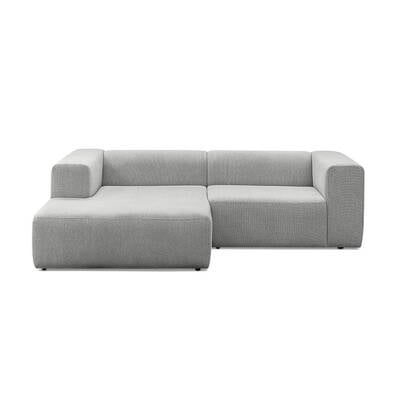 4X6 SOFA X6 modulaire hoekbank C links melange - 241 cm Beige