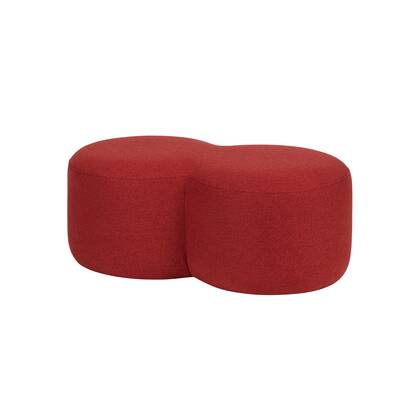 noo.ma UMBO Poef - Poppy Red