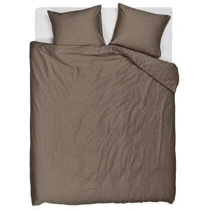 Beddinghouse Change dekbedovertrek - 200x200|220 - Taupe