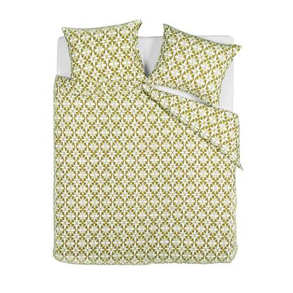 Beddinghouse Mae dekbedovertrek - 200x200|220 - Groen