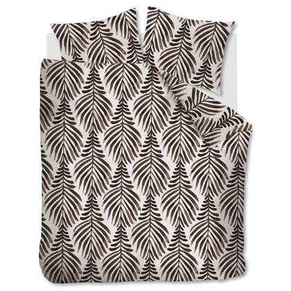vtwonen Bold Feathers dekbedovertrek - 240x200|220 - Zand