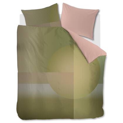 Beddinghouse Dutch Design Glossy dekbedovertrek - 240x200|220 - Groen