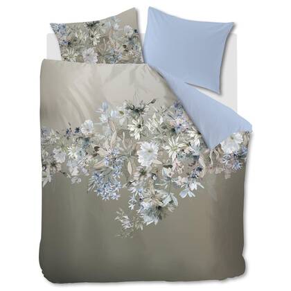 Kardol Saffron dekbedovertrek - 240x200|220 - Blauw Grijs