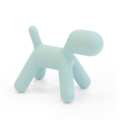Magis Puppy kinderstoel Extra small Turquoise Blauw