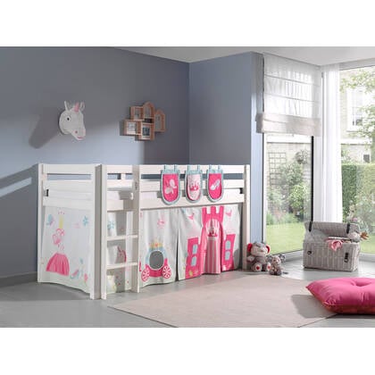Vipack Pino Hoogslaper Princess met zakjes - Wit