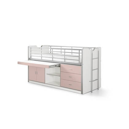 LUCEVI - Bonny 95 Halfhoogslaper 90x200cm - Licht Roze