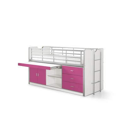 LUCEVI - Bonny 95 Halfhoogslaper 90x200cm - Fuchsia Roze