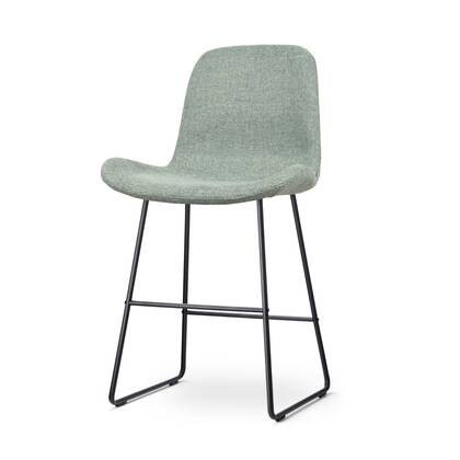 Nolon Nino-Fé Barkruk Zacht Groen - Zwart Onderstel - 65 cm