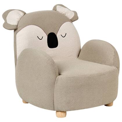 Beliani - HERVIK - Kinderfauteuil - Taupe - Polyester Beige