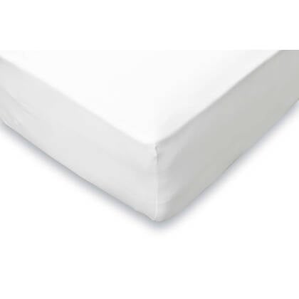LINNICK Ledikant Baby Hoeslaken Jersey Stretch - 70x140|150cm Wit