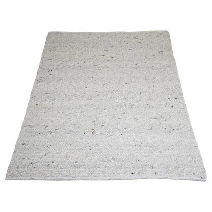 Veer Carpets - Vloerkleed Steve Licht Grijs 240 x 340 cm
