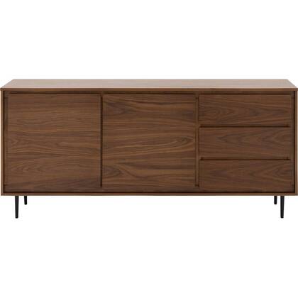 Goossens dressoir Trani in noten Bruin