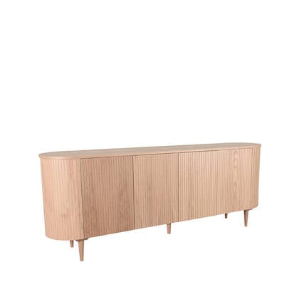 LABEL51 - Dressoir Oliva 220 cm - Naturel Eiken Bruin