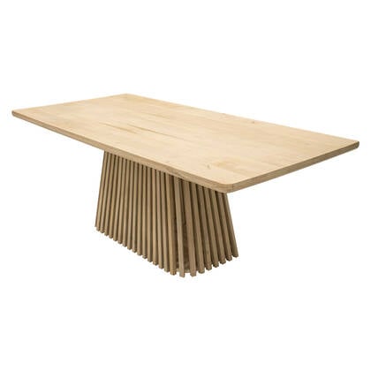 Kick eettafel Axl - 210cm - Naturel Bruin