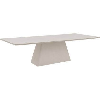 Goossens Eettafel Stone, Rechthoekig 290 x 110 cm Grijs