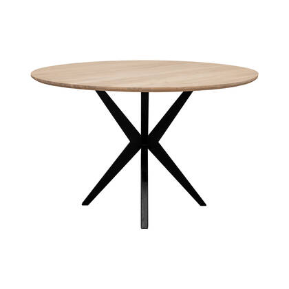 Kick eettafel Havard - 120cm - Naturel Bruin