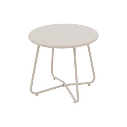 Goossens Tuintafel Must in Aluminium poedercoating beige Bruin