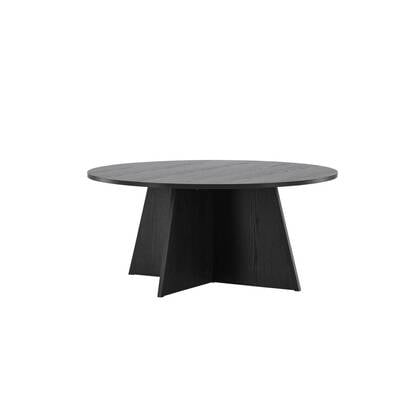Svea - Marina ronde salontafel - ø 100 cm - Zwart