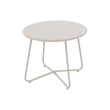 Goossens Tuintafel Must in Aluminium poedercoating beige Bruin