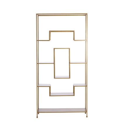 Light & Living - Kast open REZINA - 100x30x205cm - Brons