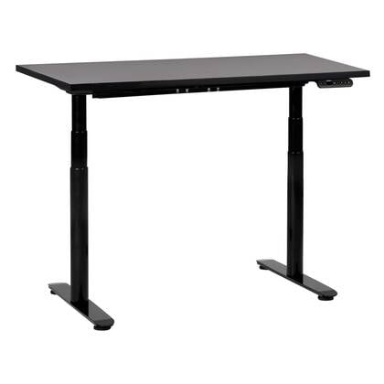 Beliani-DESTINAS-Elektrisch Verstelbaar bureau-Zwart-120 cm-MDF
