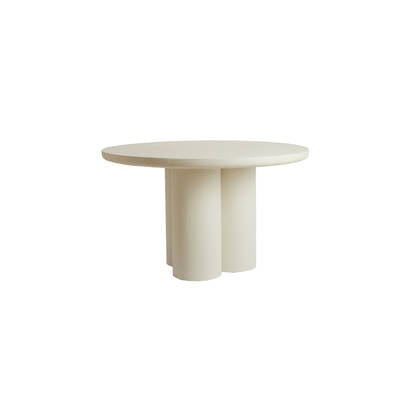 Light & Living - Eettafel MIZUHO - Ø130x78cm - Wit