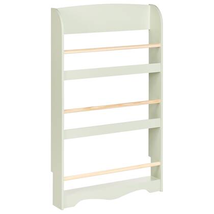 Beliani - LILOET - Wandboekenkast - Lichtgroen - MDF