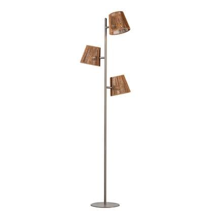 ETH Daan Vloerlamp 3xE27 Anodic brown Bruin